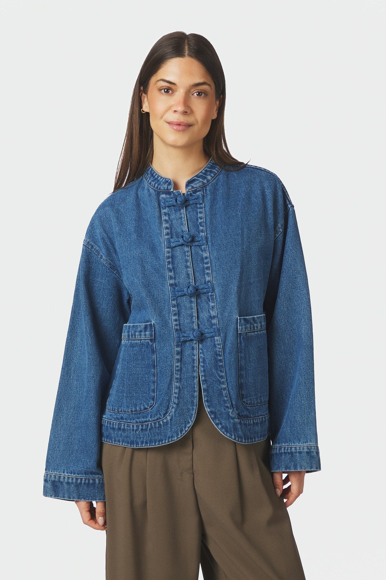 Caline denimjakke - Blue Denim