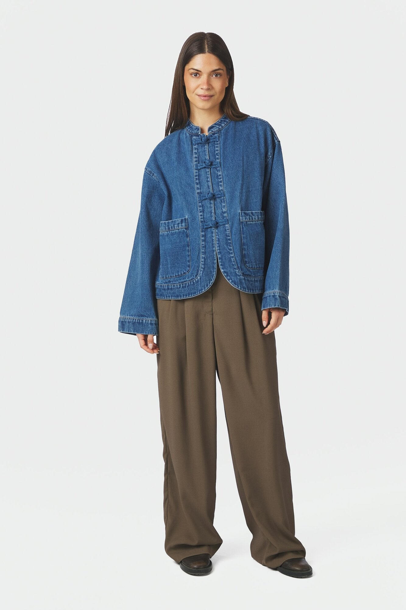 Caline denimjakke - Blue Denim