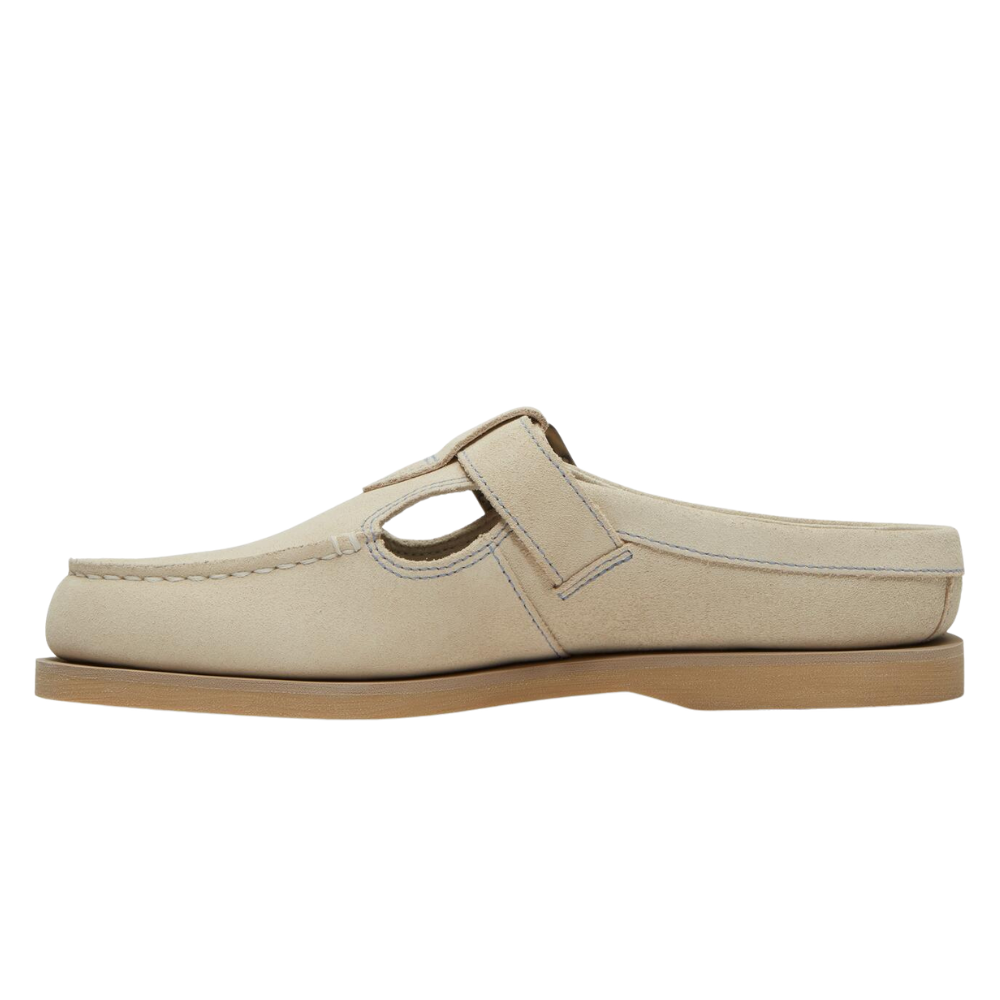 Classic Boat clogs - Light Beige Suede