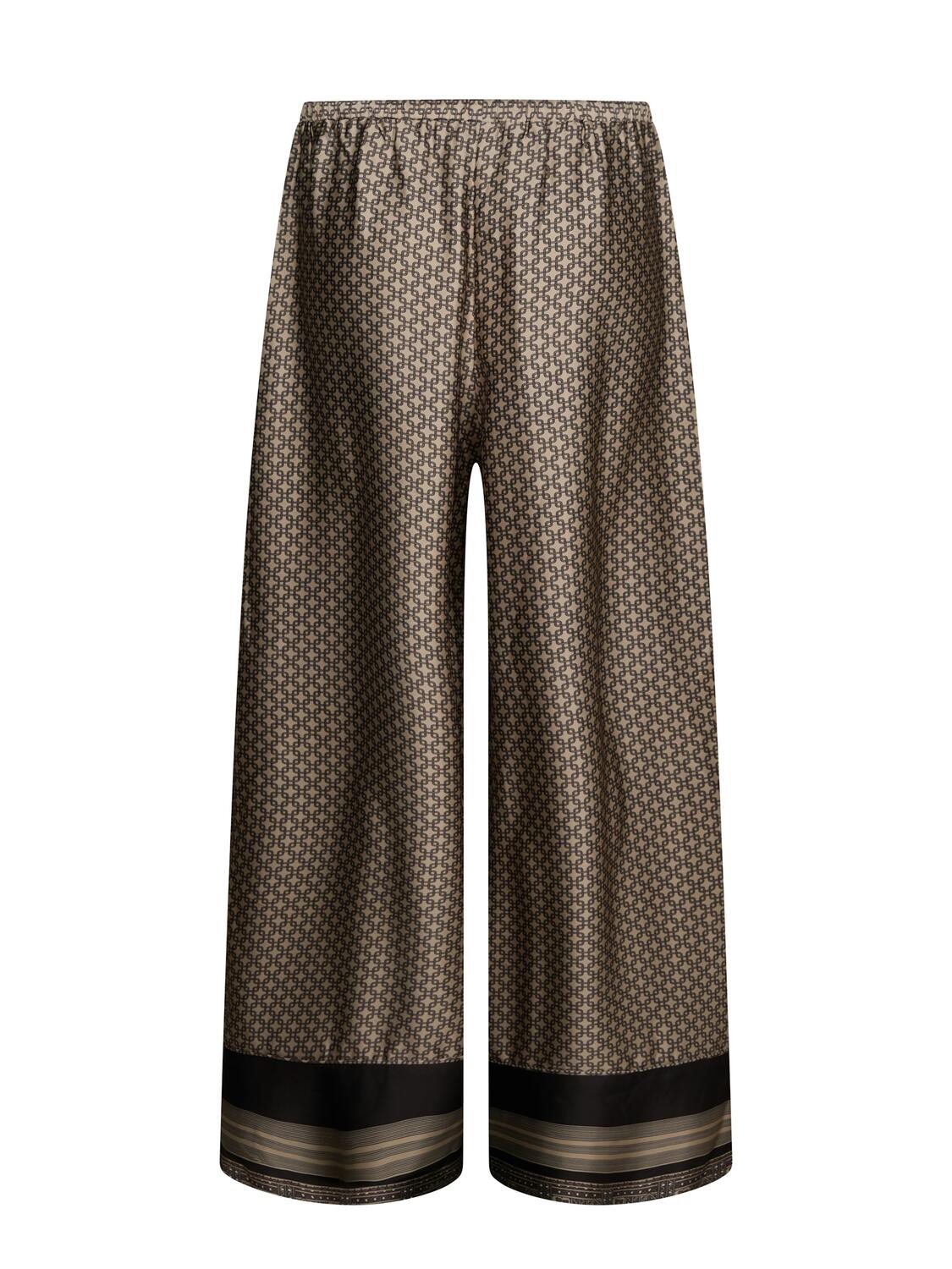 Sora Pattern bukser - beige