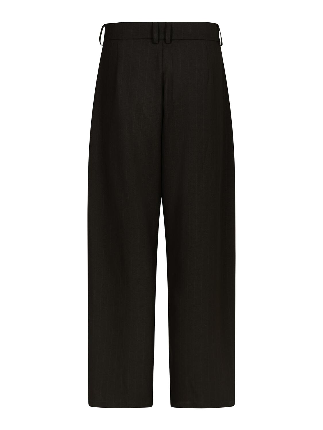 Essiall Pinstripe habitbukser – antracit