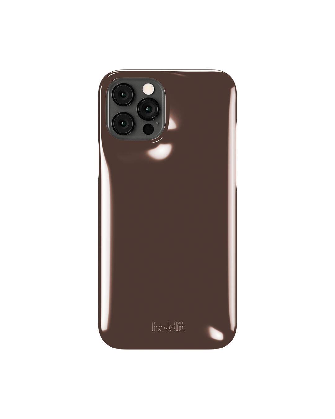 Puffy iPhone cover - Chocolate