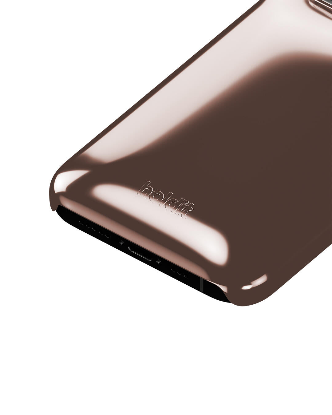 Puffy iPhone cover - Chocolate
