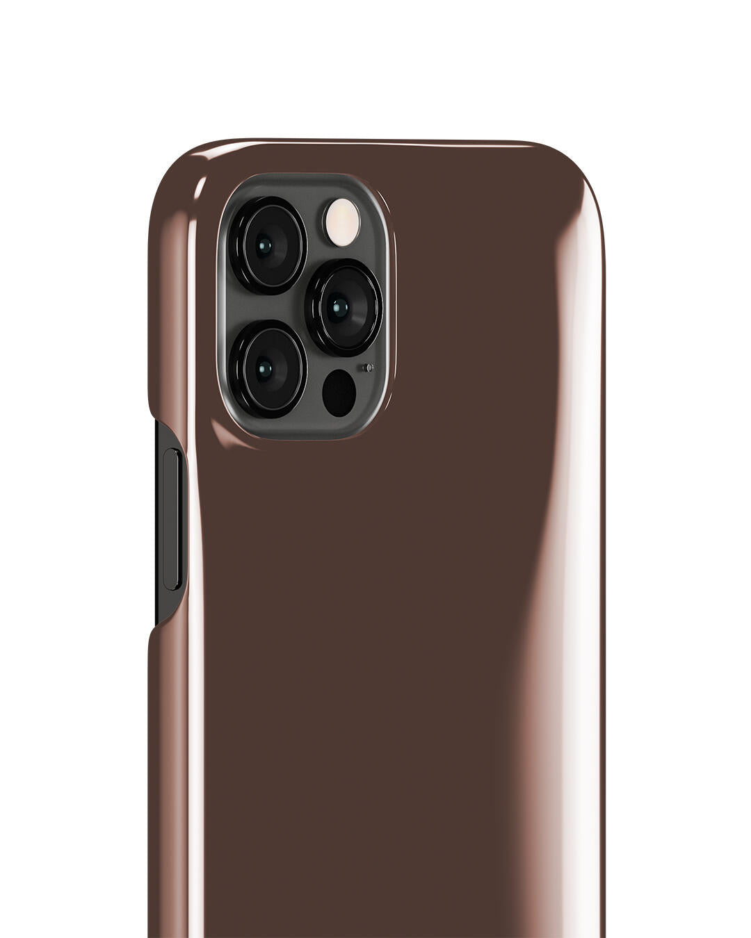 Puffy iPhone cover - Chocolate