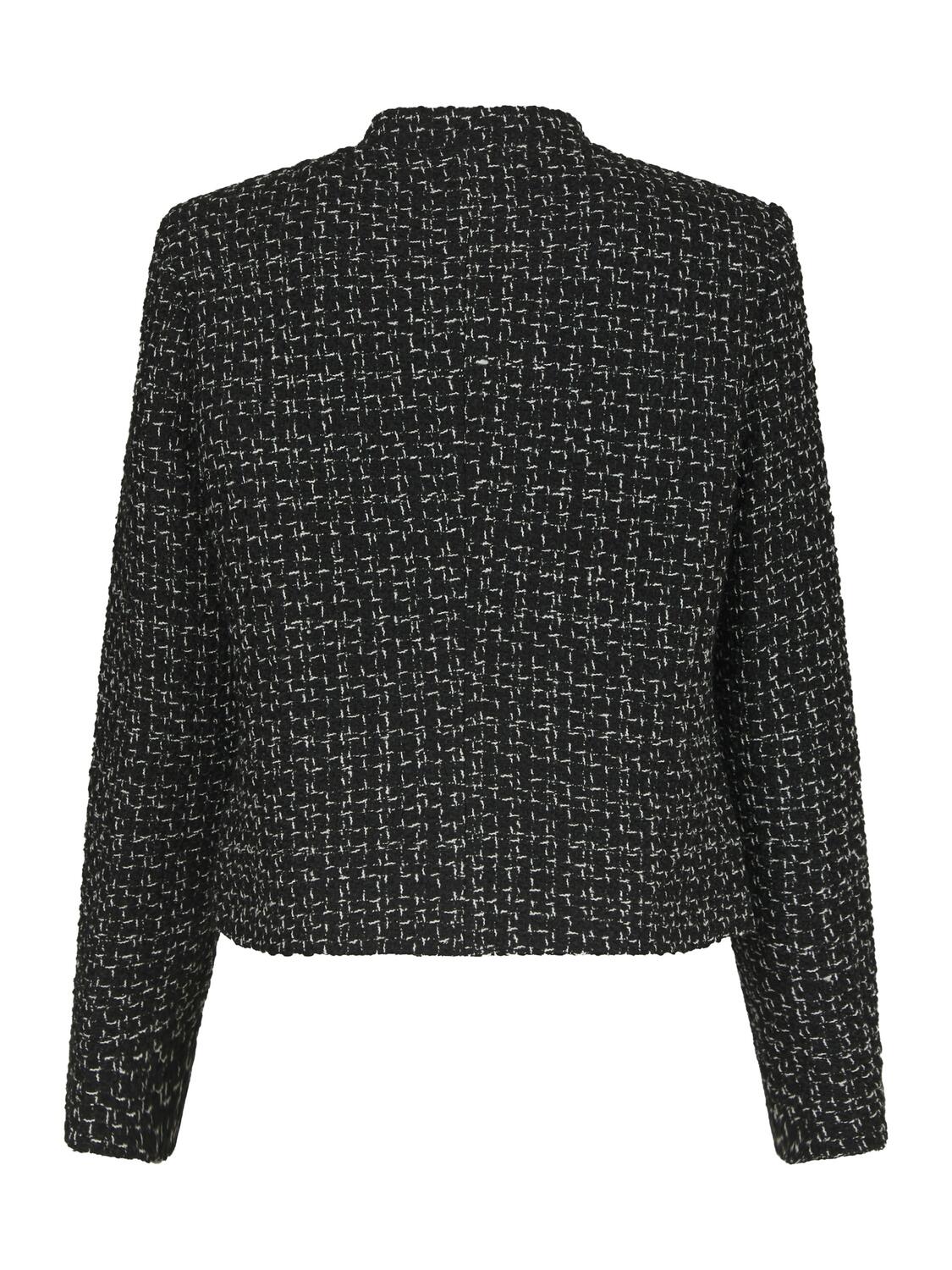 Denisa Boucle blazer – Black