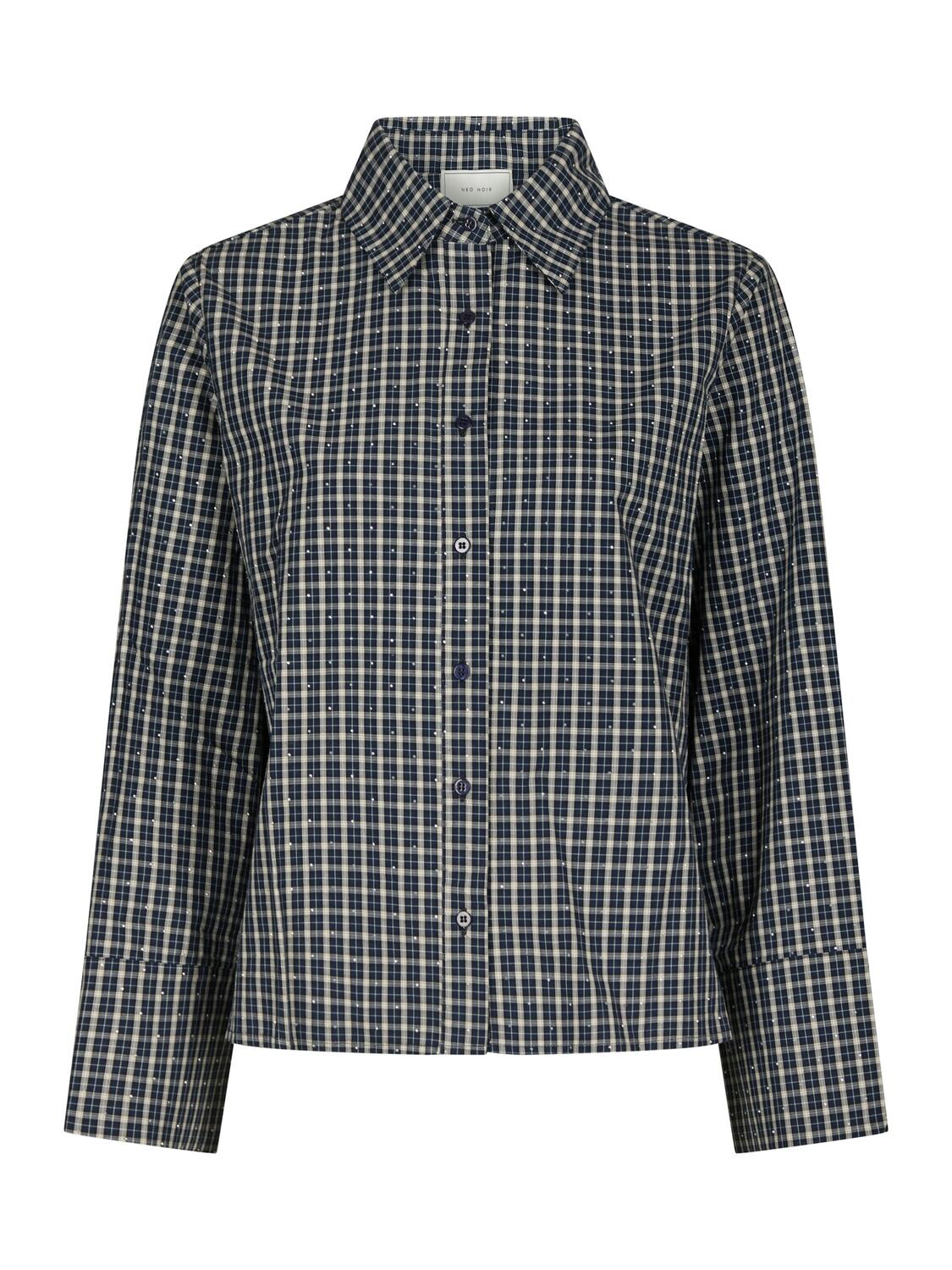 Drew Check Bedaz skjorte – Dark Blue