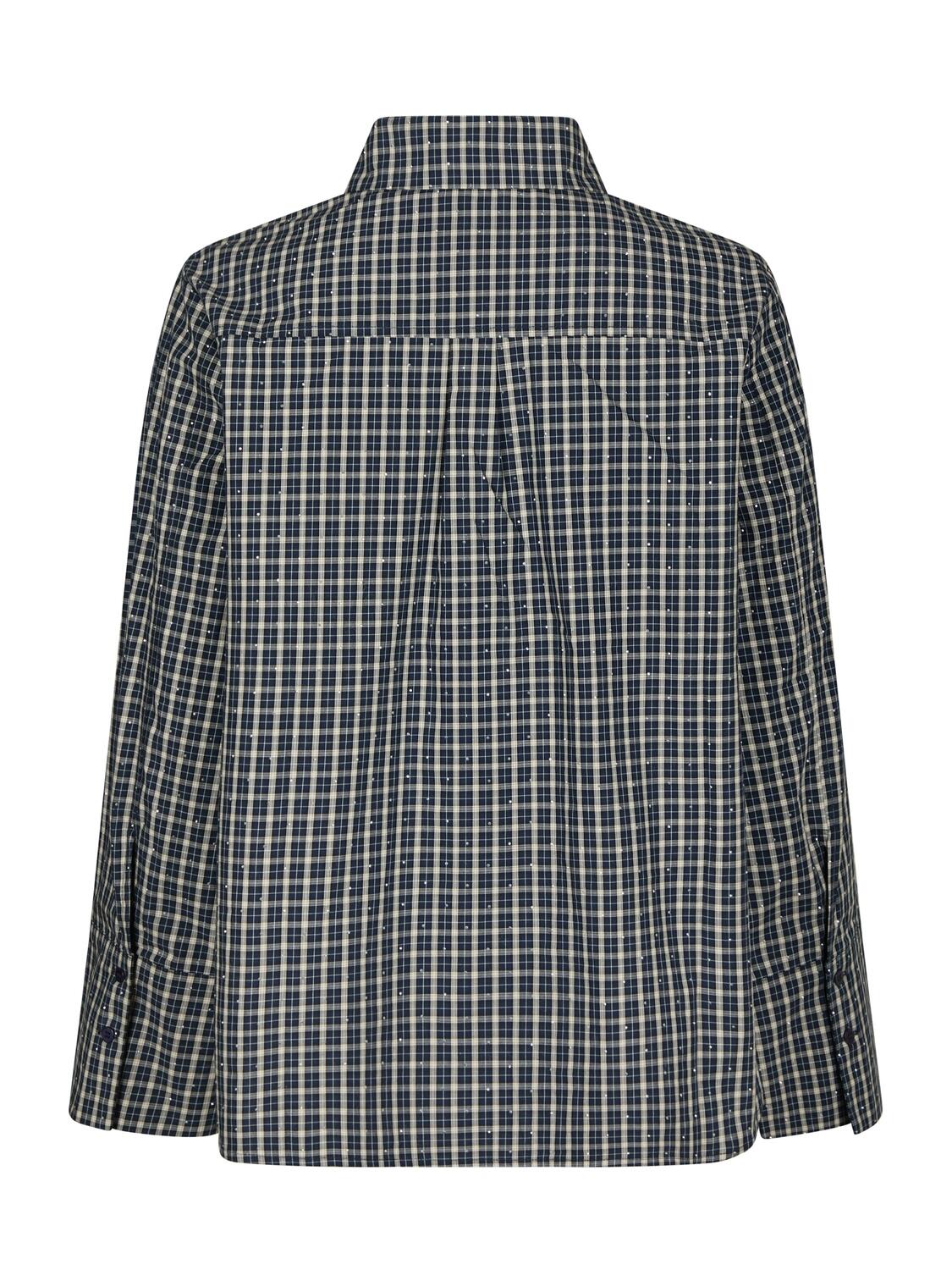 Drew Check Bedaz skjorte – Dark Blue