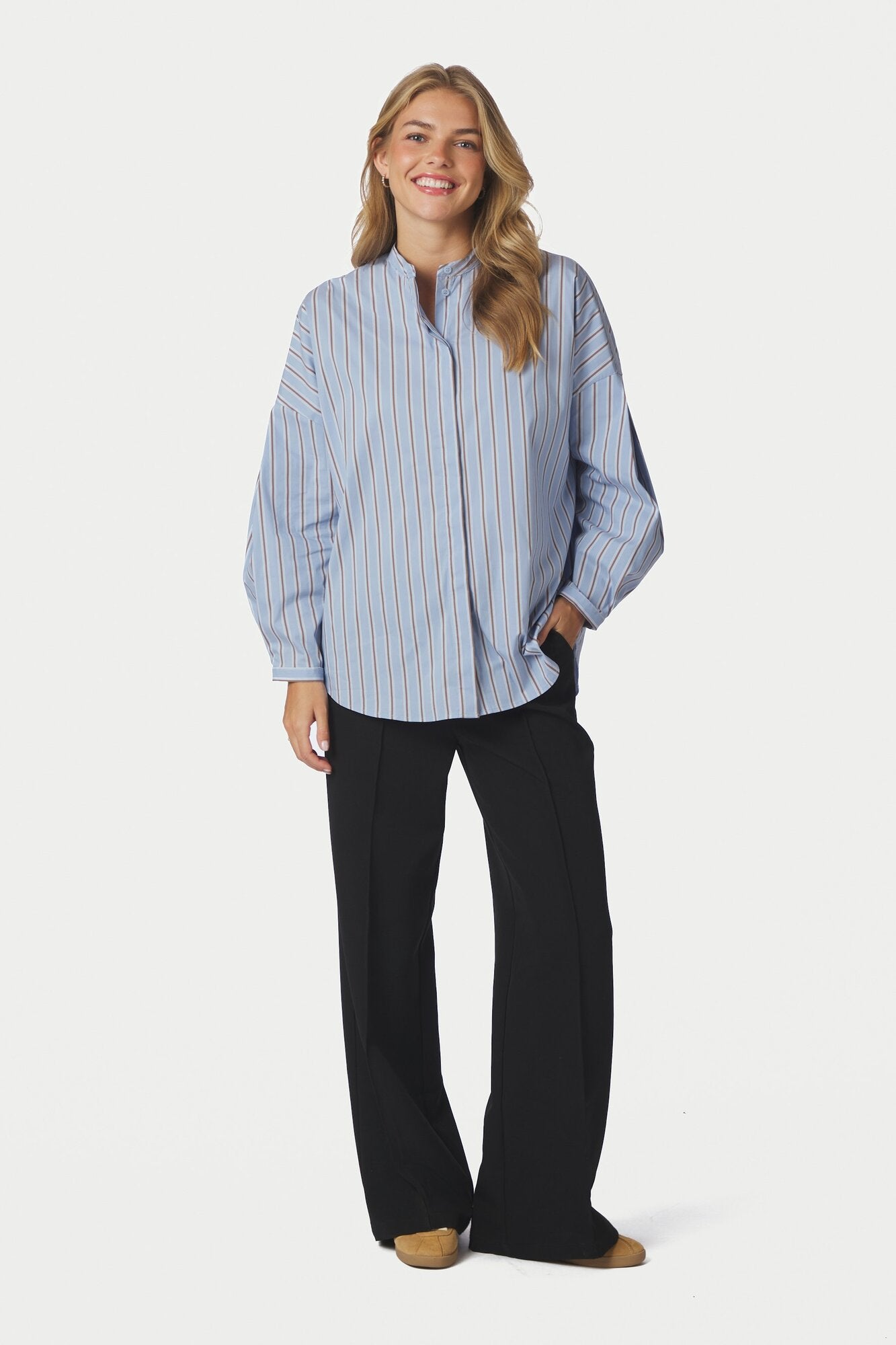 Hevia skjorte – Light Blue