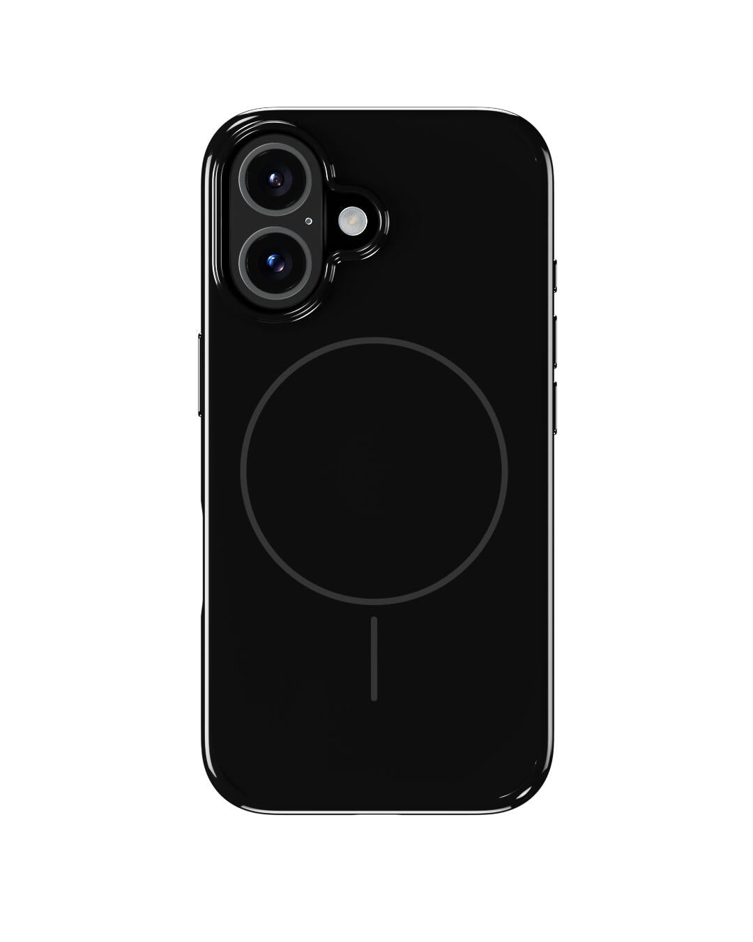 MagSafe iPhone cover - Black/Grey