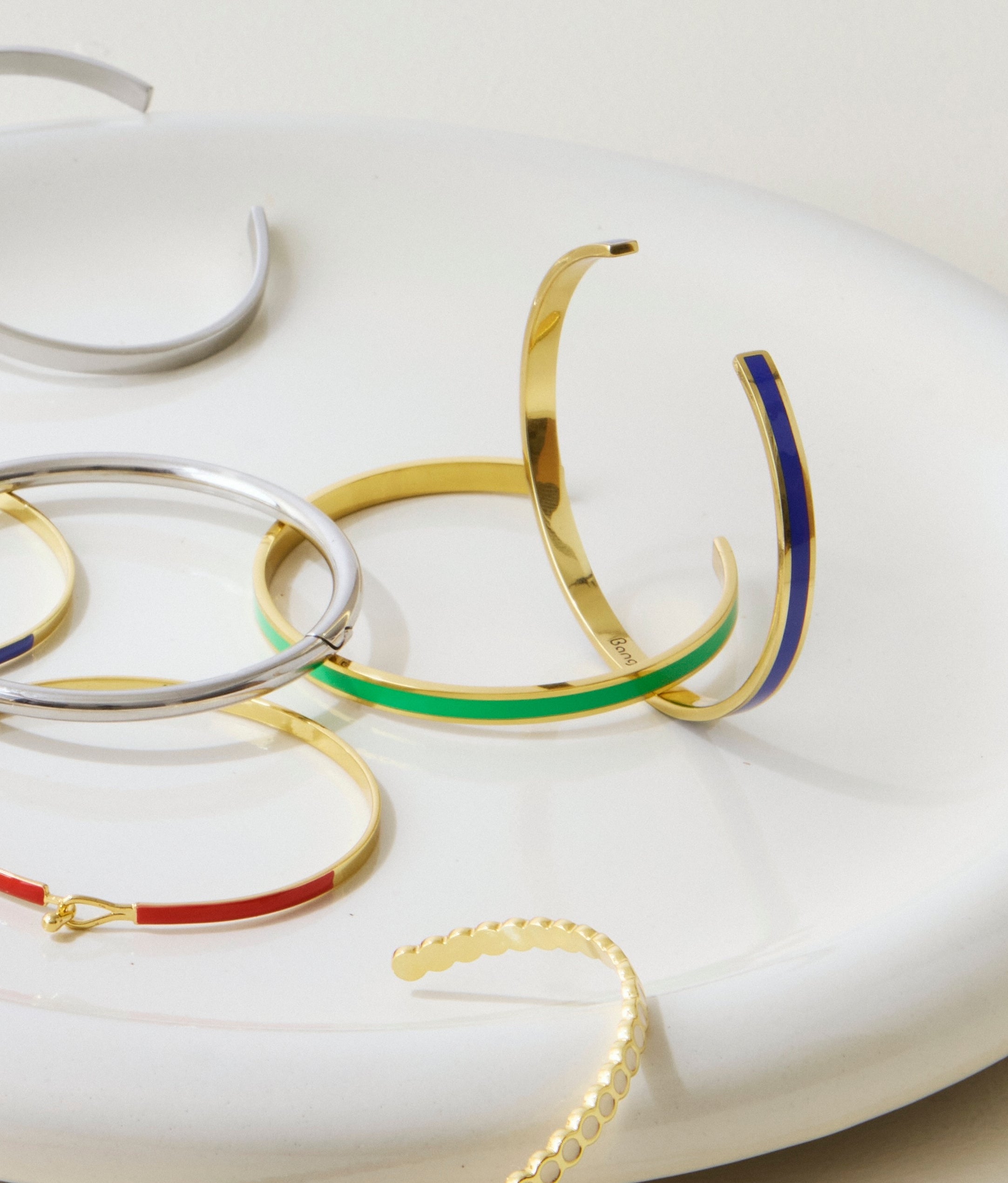 Bangle armring - Simply Green