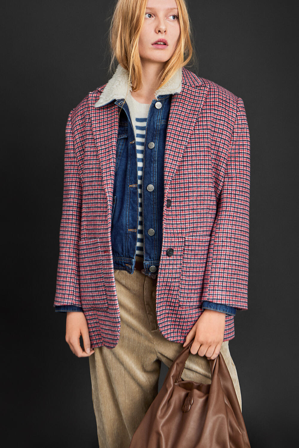 Aketta blazer - rød