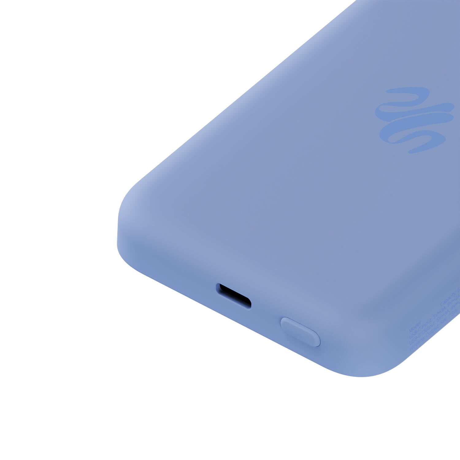 Powerbank, 5000 mAh - Soft Cobalt