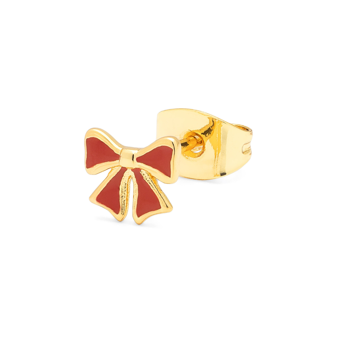 Bow sløjfeørering – forgyldt