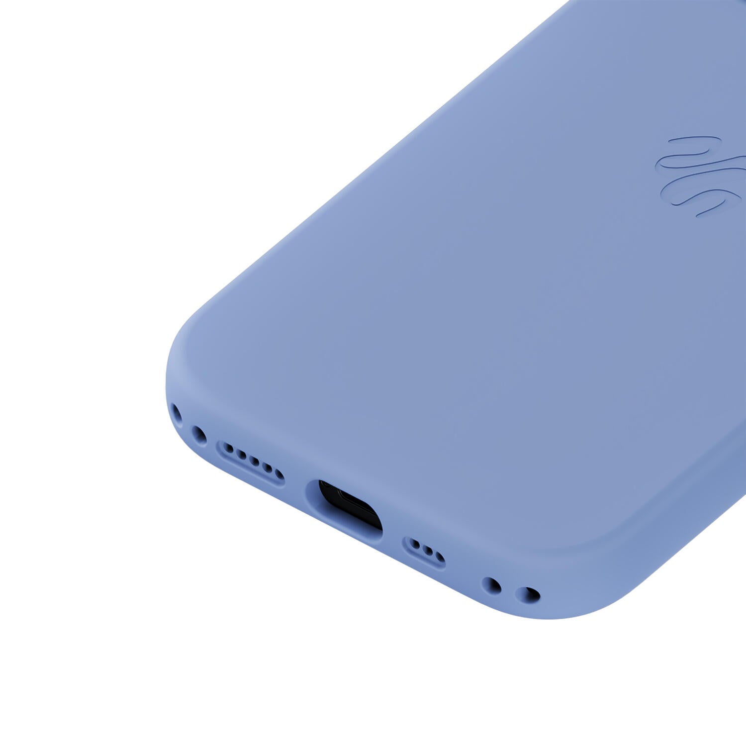 Silicone MagSafe Compatible cover - Soft Cobalt