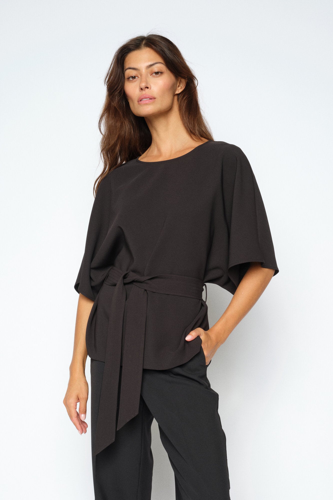 Rikala Miley bluse - sort