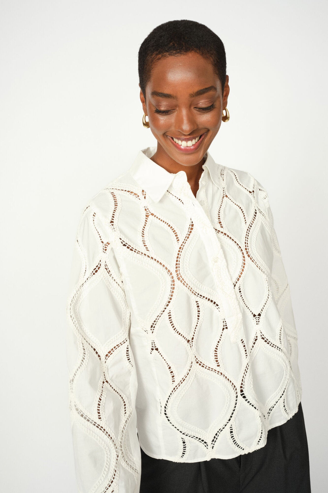 Nolin Caminno skjorte - Ecru