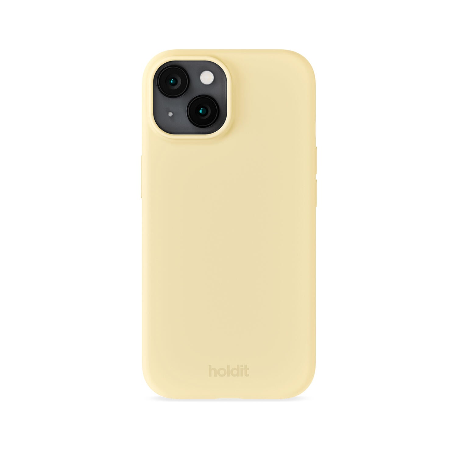 Silicone iPhone cover - Butter Yellow