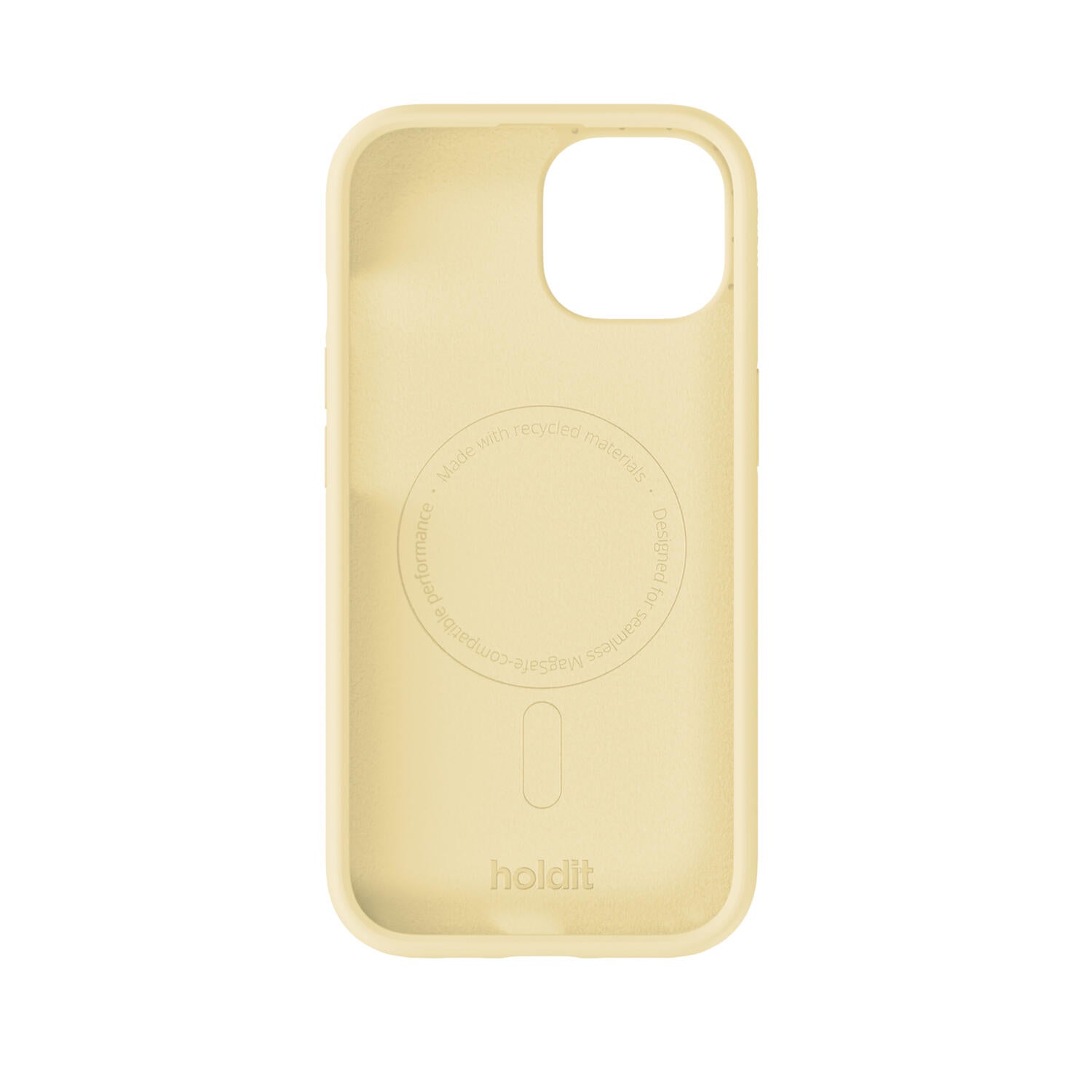 Silicone MagSafe Compatible cover - Butter Yellow