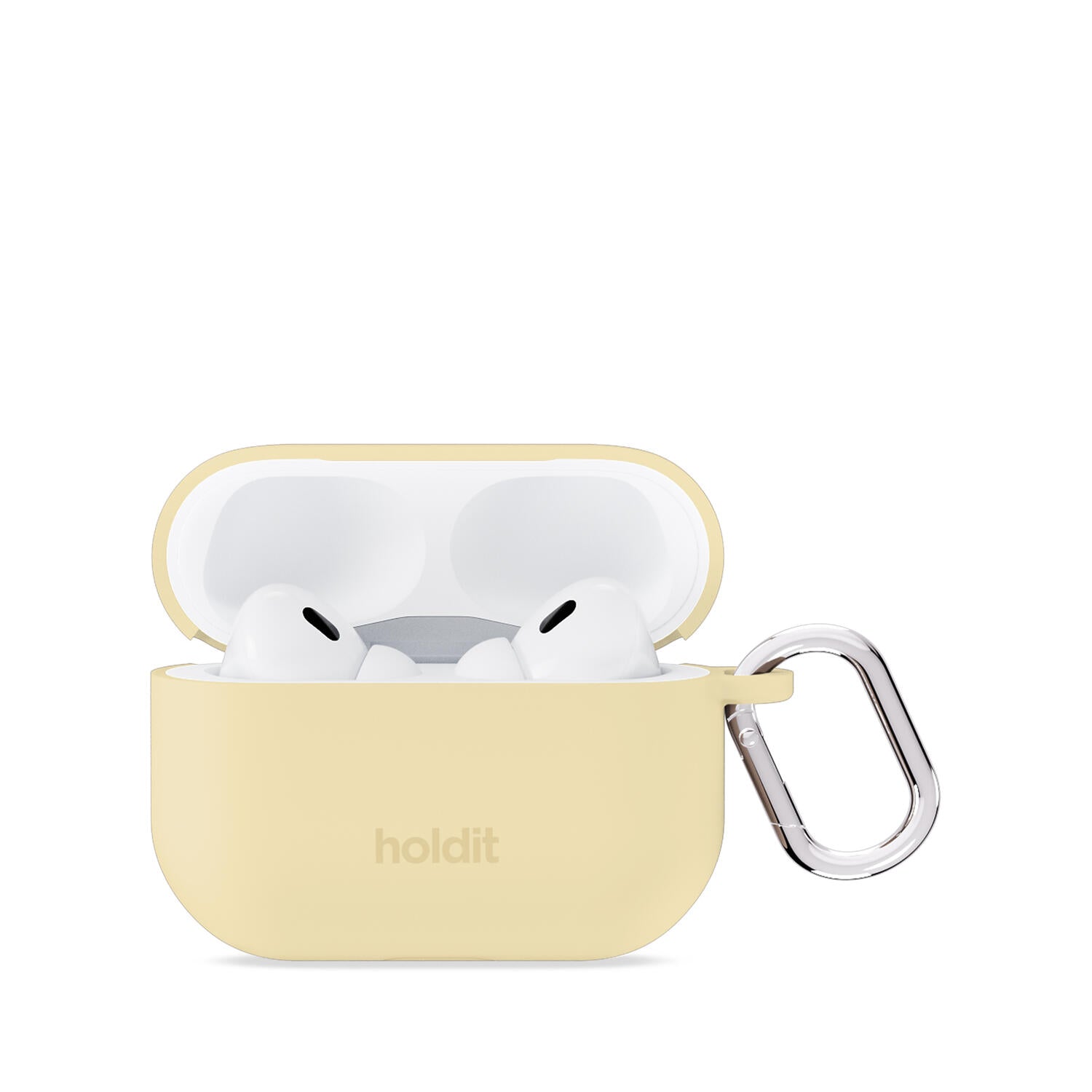 Silicone Solid AirPods cover - Butter Yellow