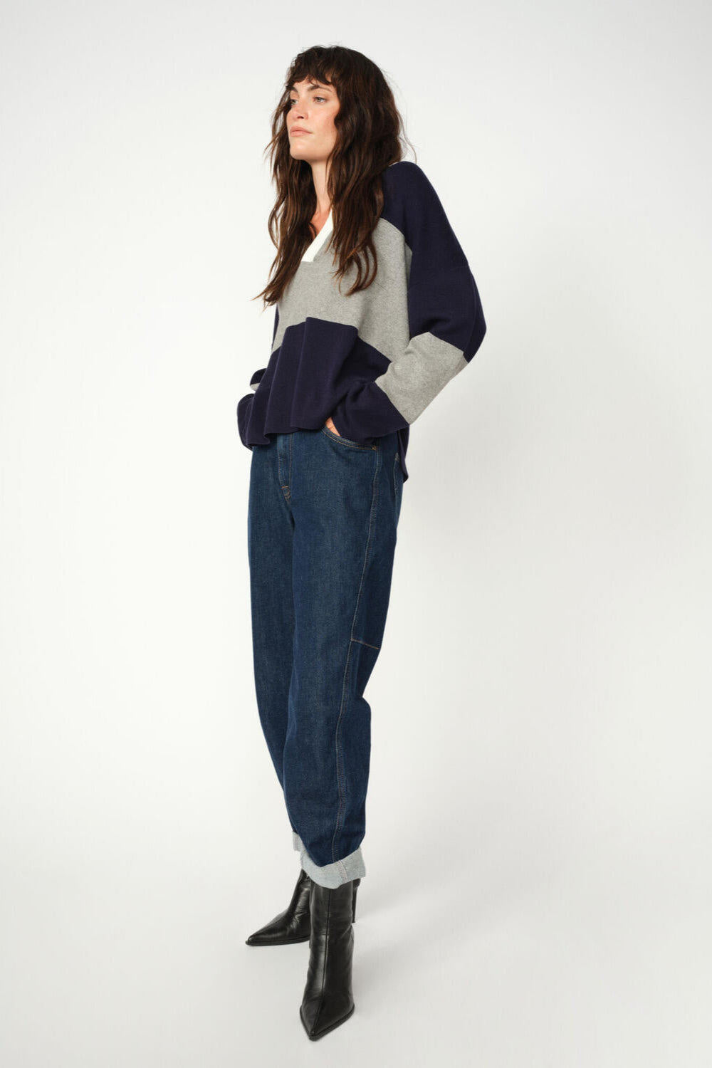 Aymen Kyoto jeans - Dark Blue