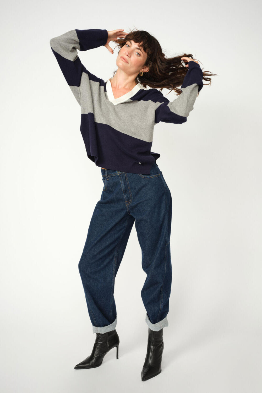 Aymen Kyoto jeans - Dark Blue