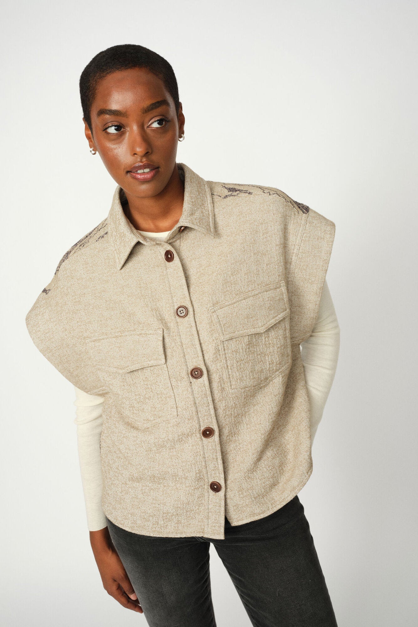 Versa Tale vest - Brindle