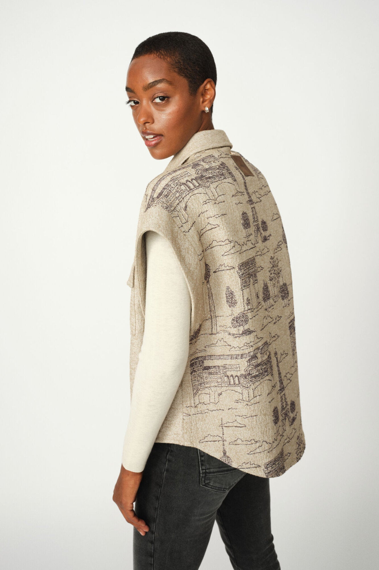 Versa Tale vest - Brindle