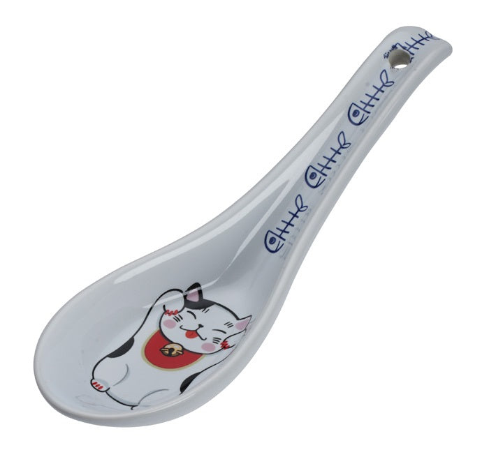 Kawaii Lucky Cat Neko ske - Red Bell