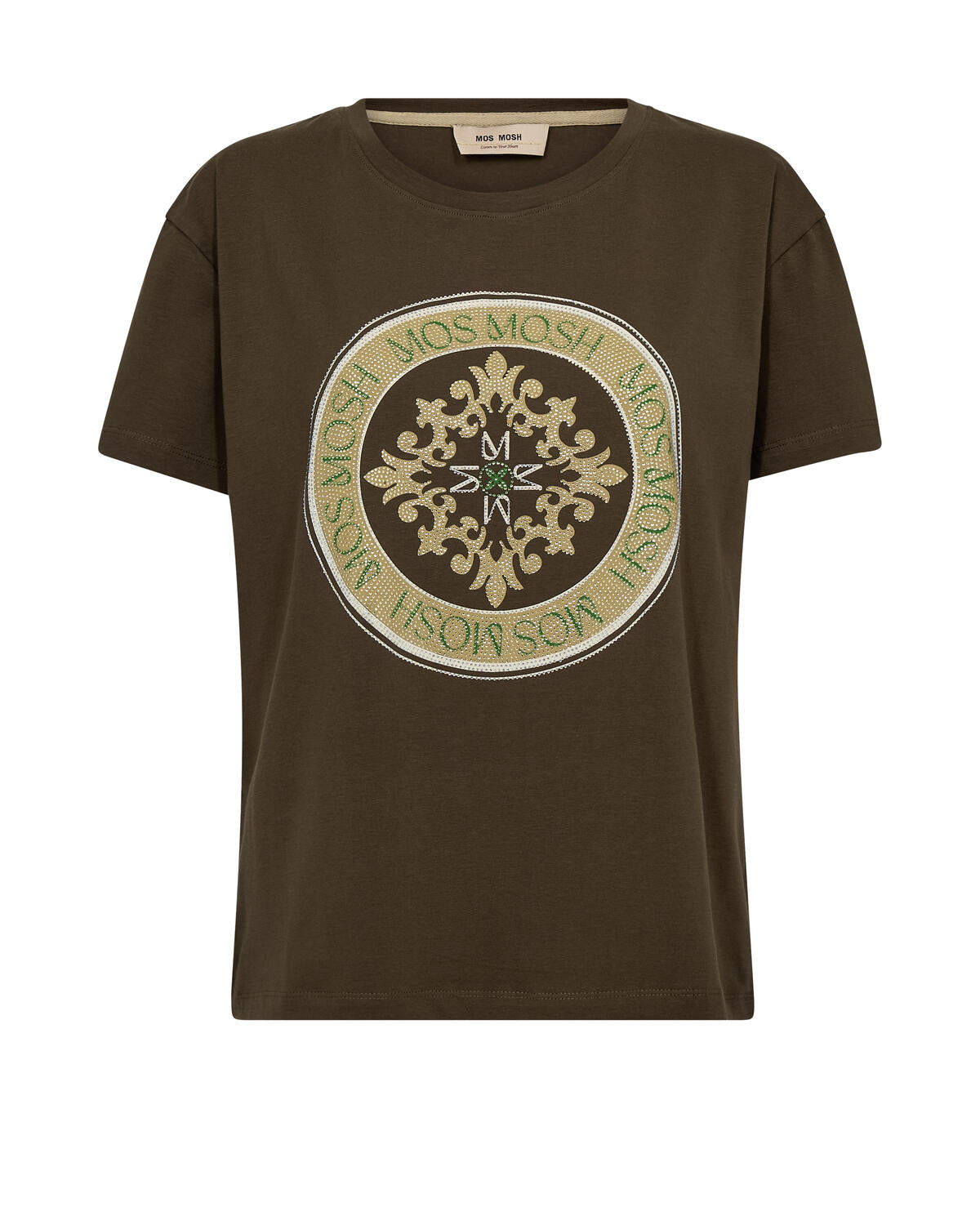 Judd kortærmet t-shirt – Olive Night