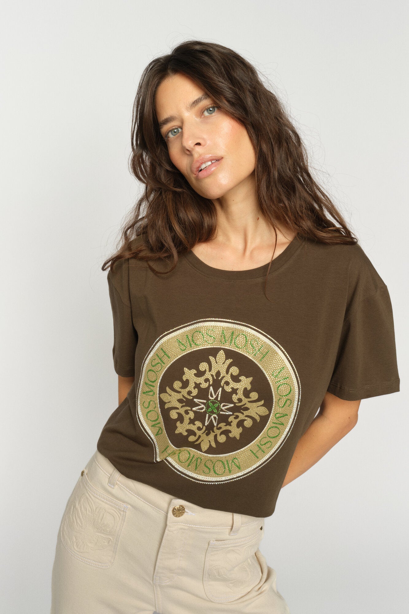 Judd kortærmet t-shirt – Olive Night