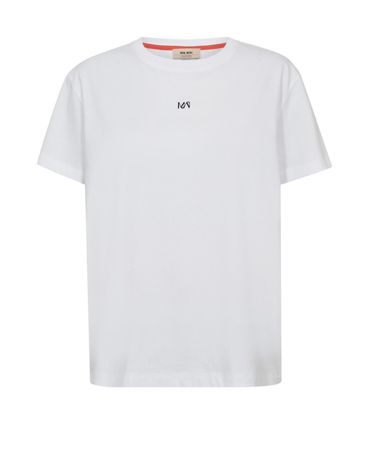 Lail Cherry kortærmet t-shirt – White