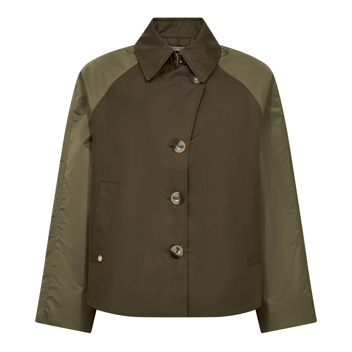 Zyla Neola trenchcoat – Olive Night