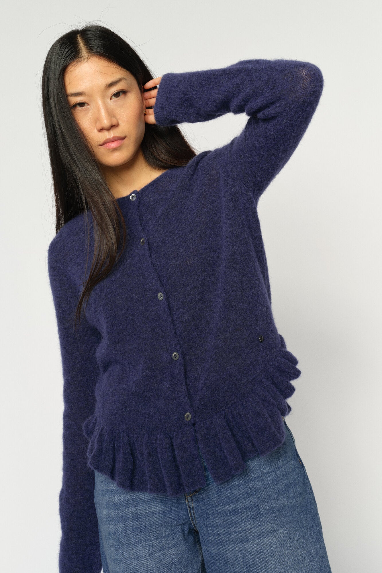 Ape Alice cardigan – Crown Blue