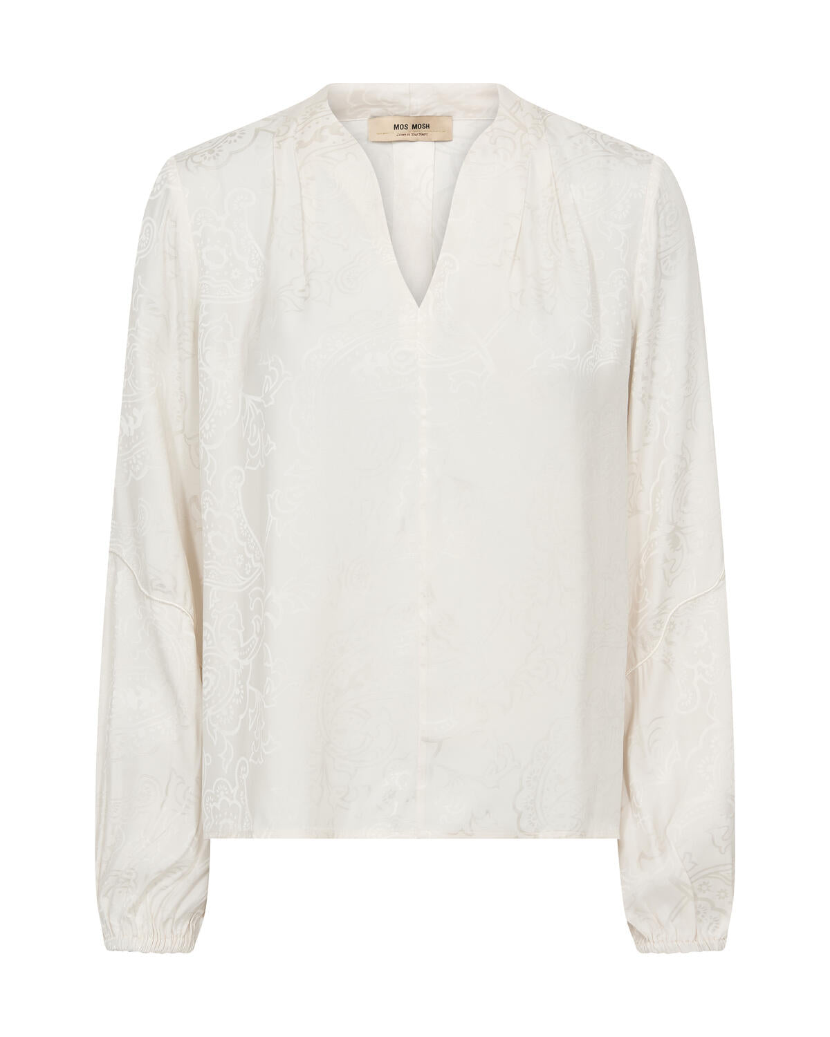 Hefa Paisleya bluse – Ecru