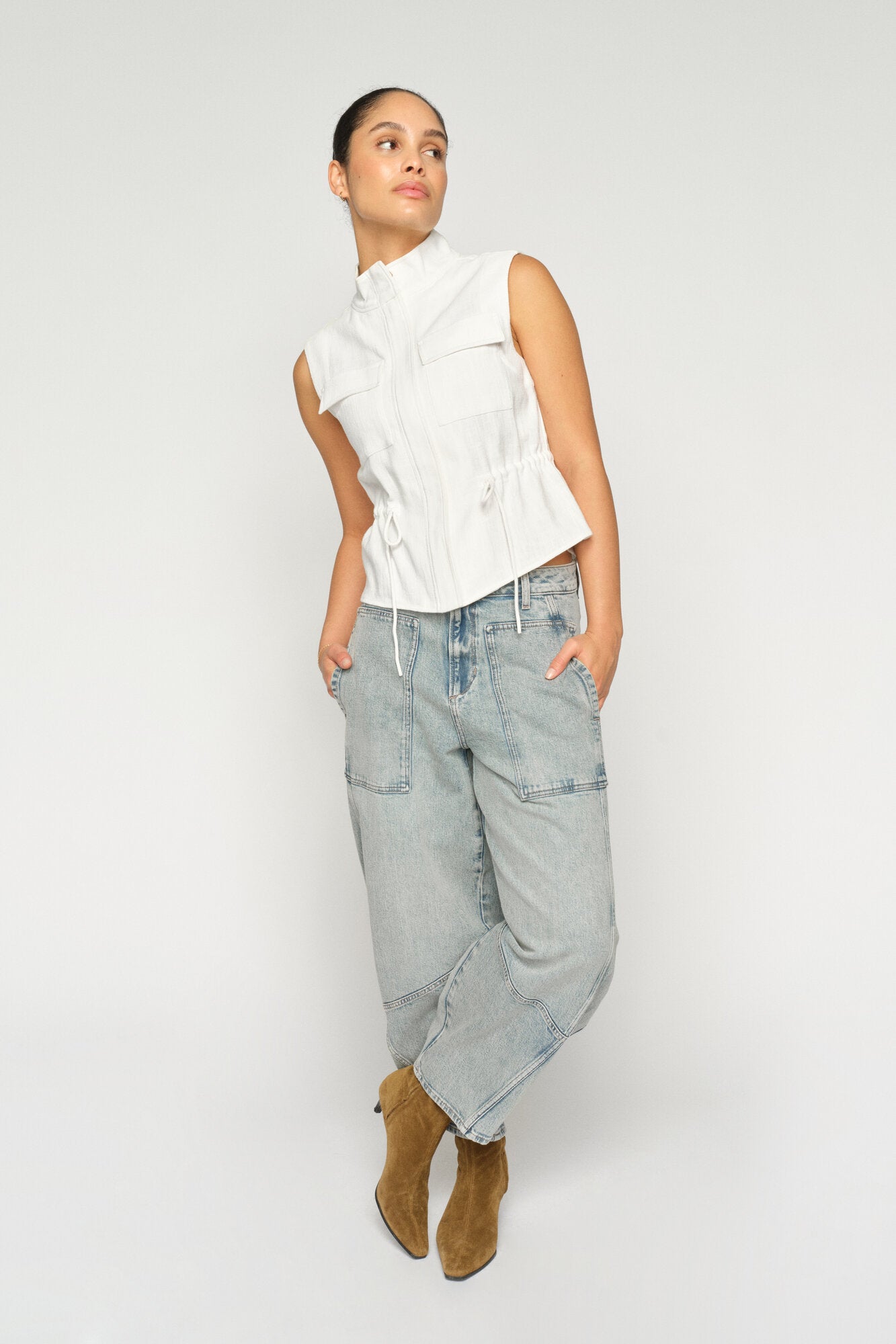 Rosie Galleon jeans – Light Blue