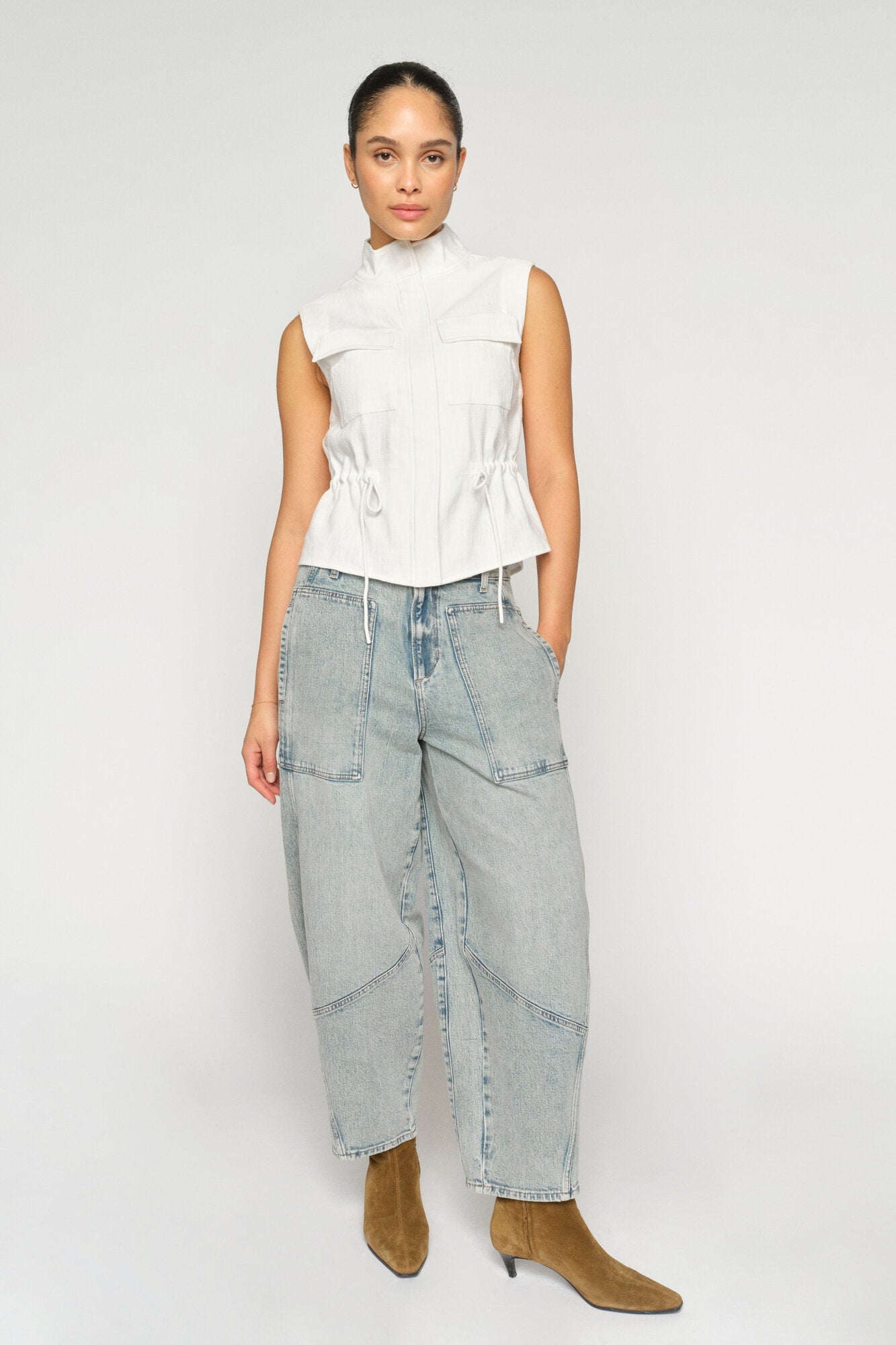 Rosie Galleon jeans – Light Blue