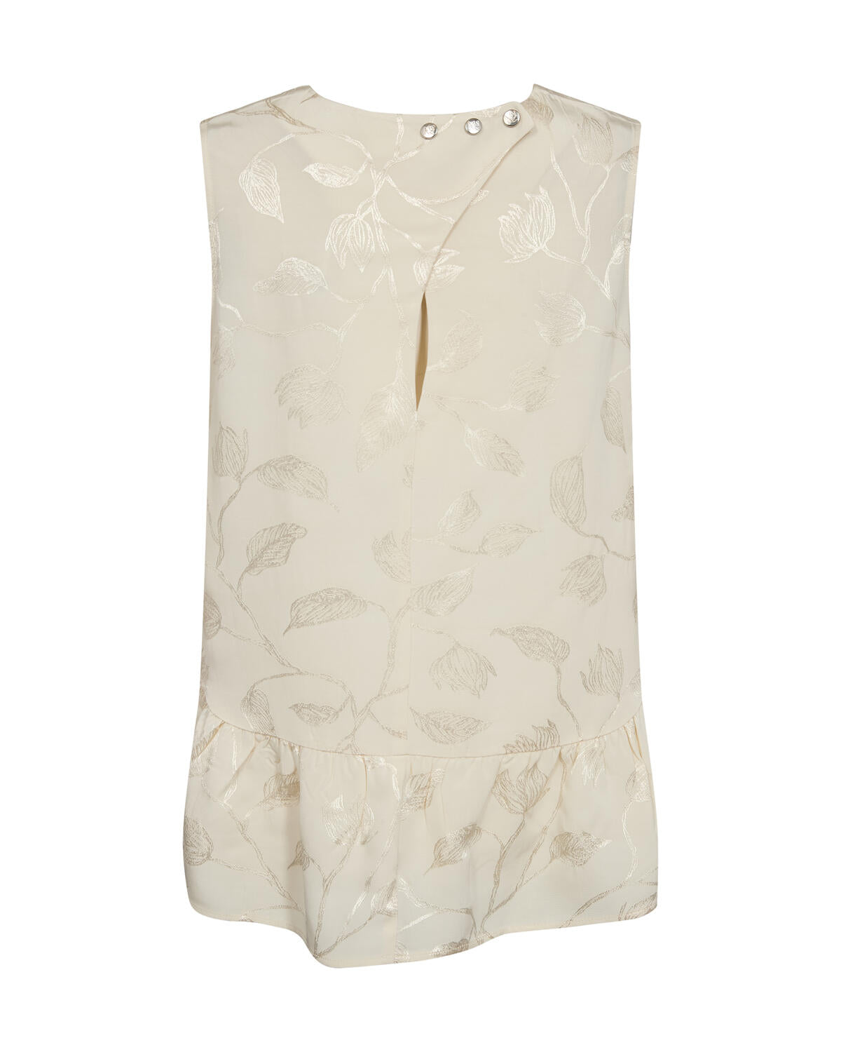 Ixo Leaf Jacq top – Ecru