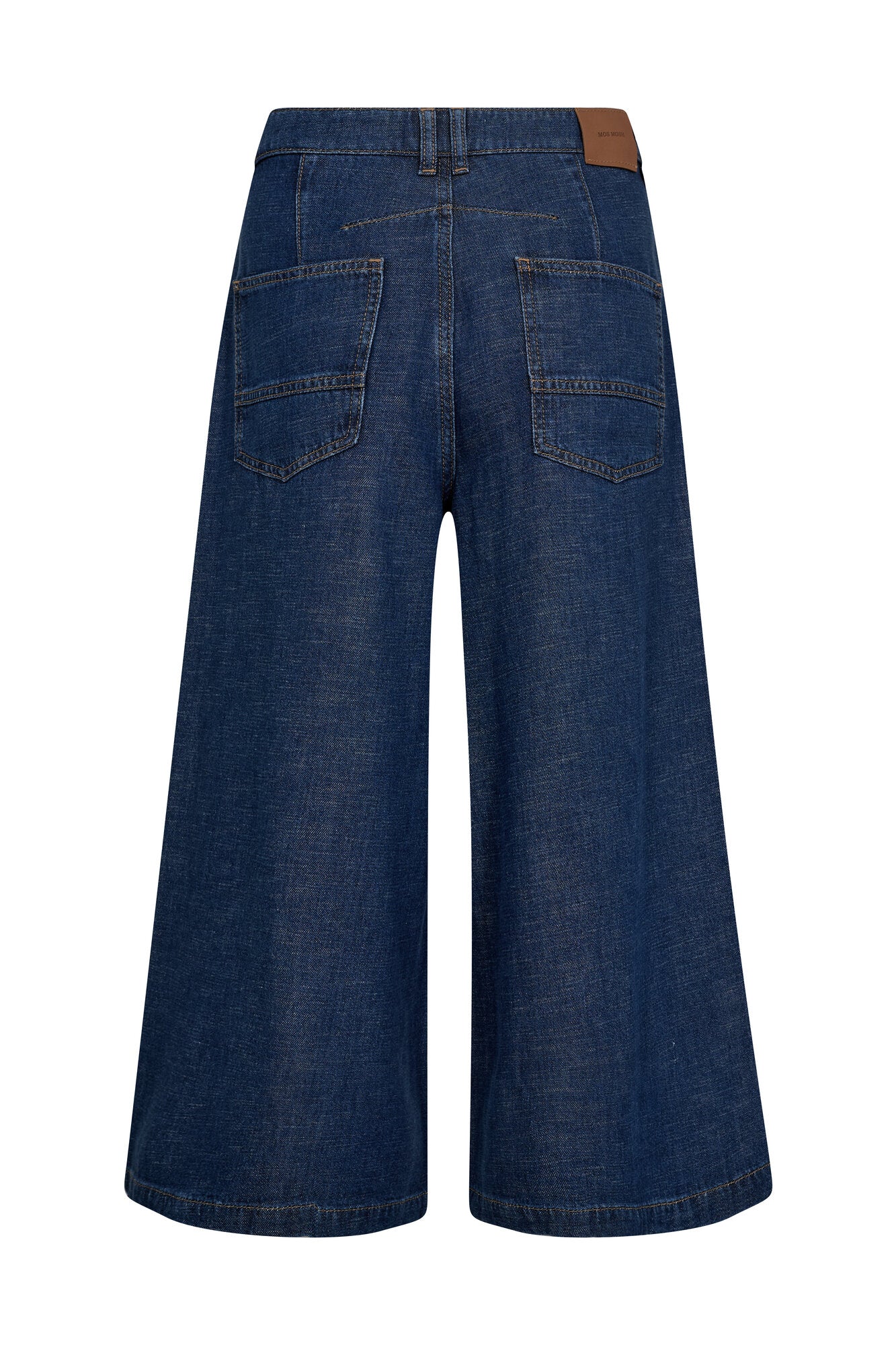 Culotte Arge jeans – mørkeblå
