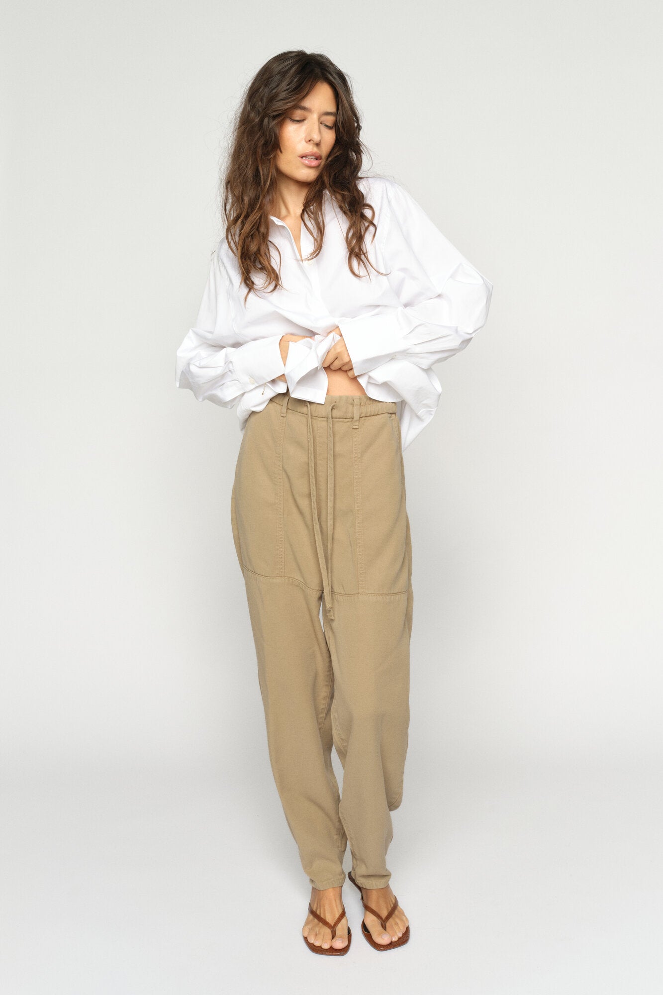 Maison Stalom bukser – Twill