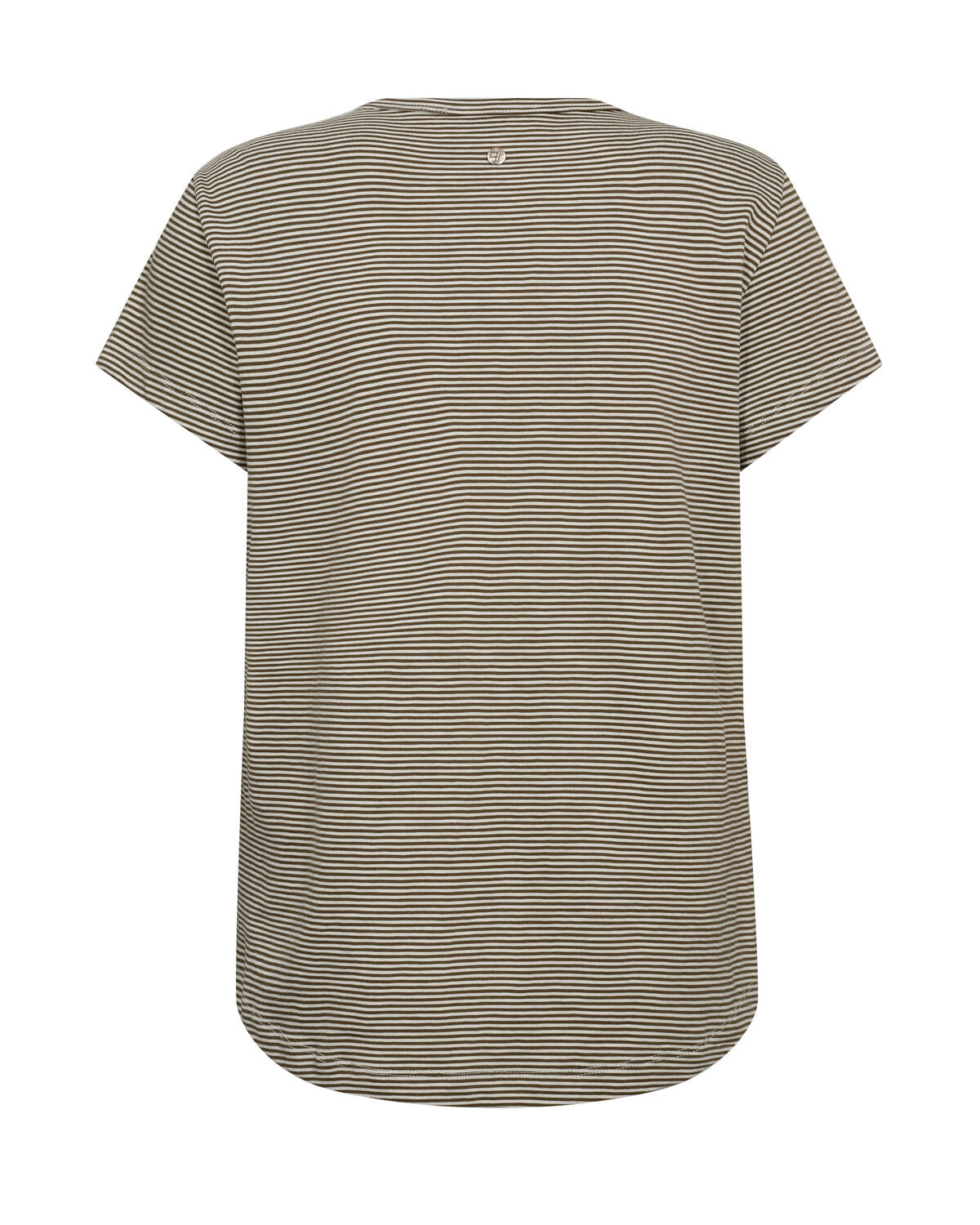 Camp Stripe t-shirt - Burnt Olive