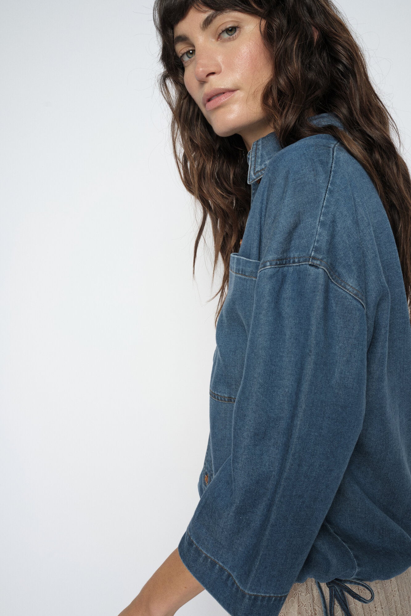 Tessa Lich denimskjorte - blå