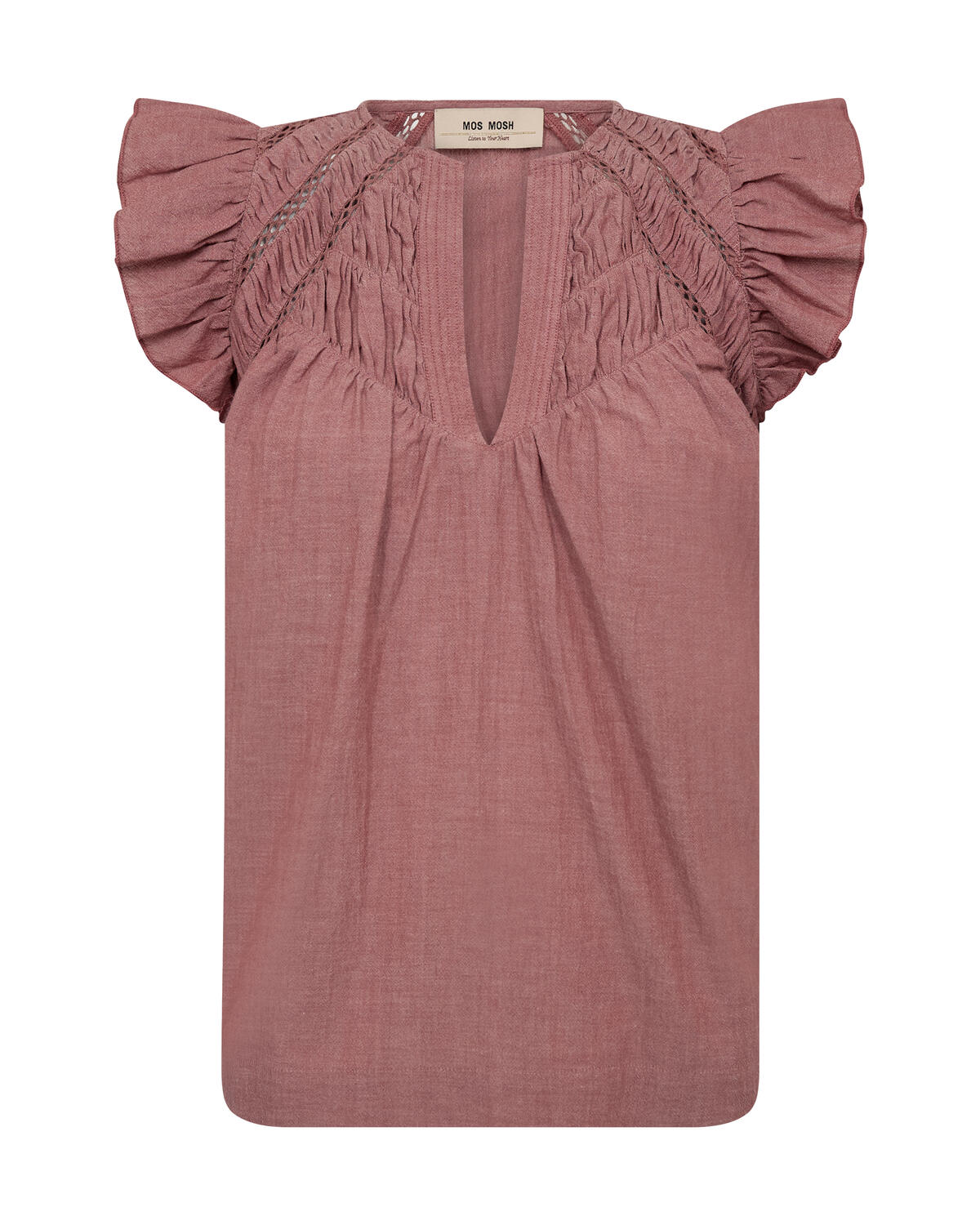 Woda Izha top - Cowhide