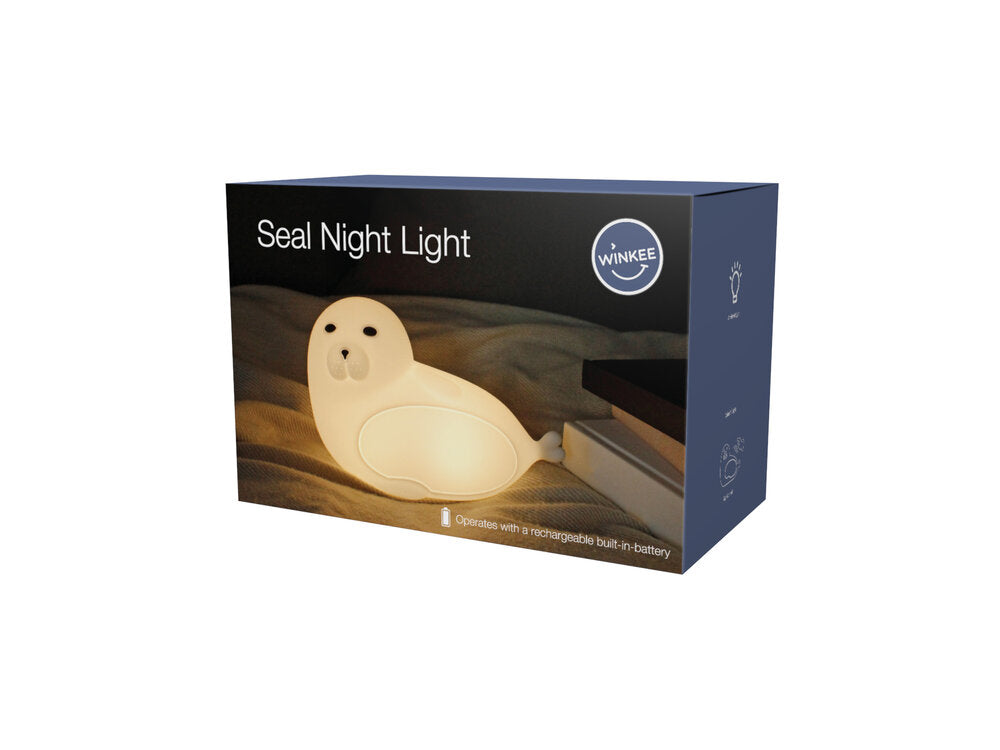 Nightlight Seal Bordlampe - hvid