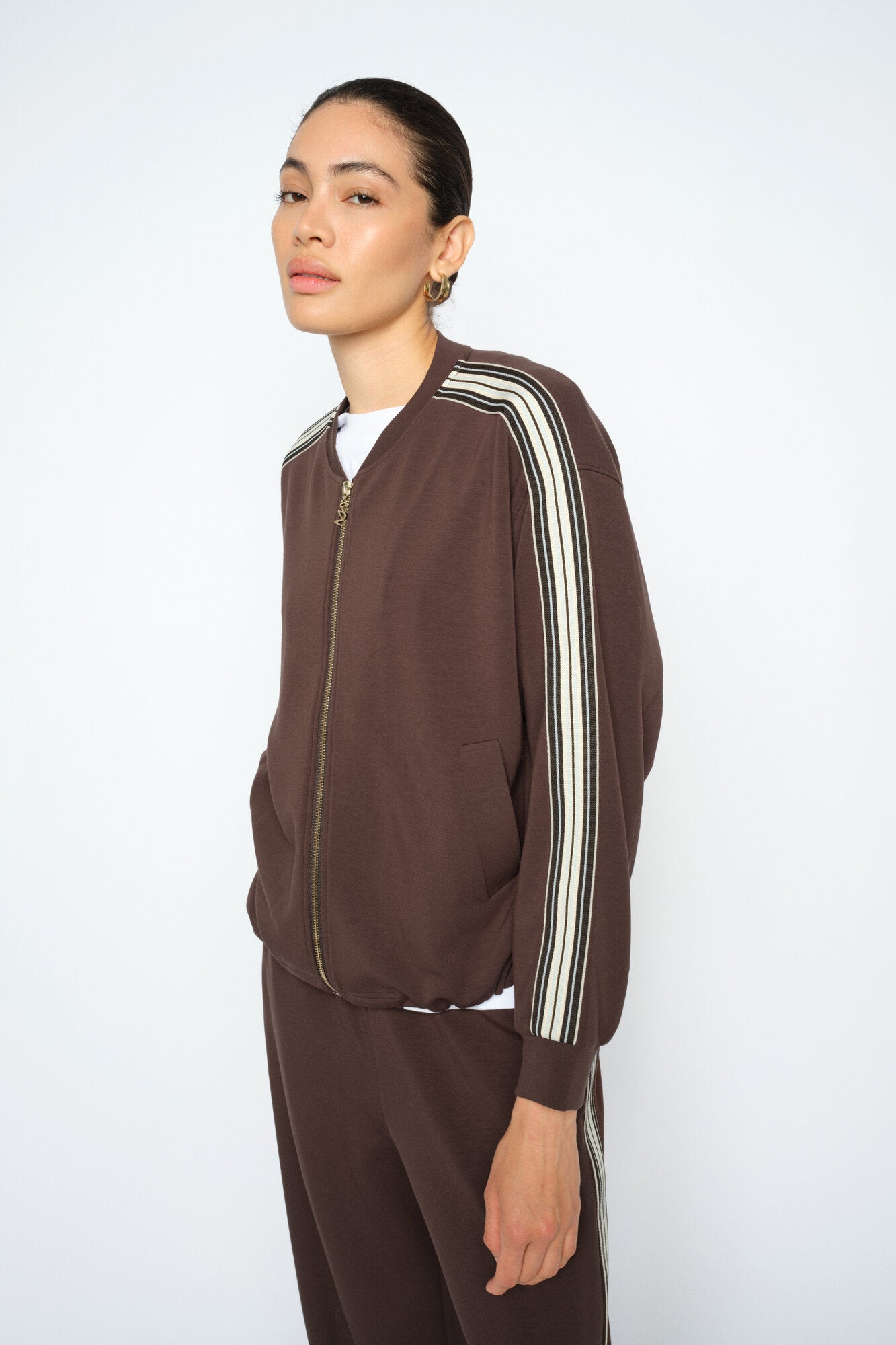Ardie Zip sweatcardigan - Delicioso