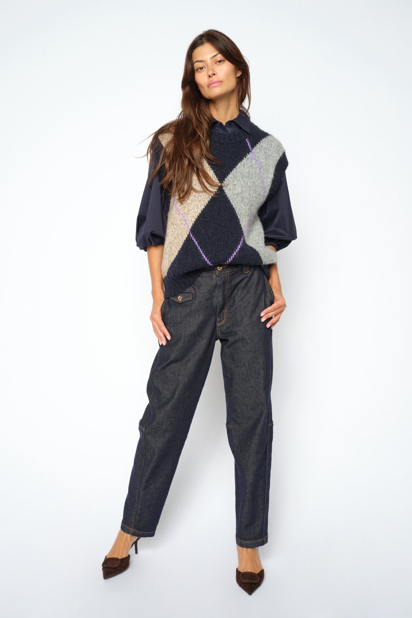 Aymen Chino jeans - Dark Blue