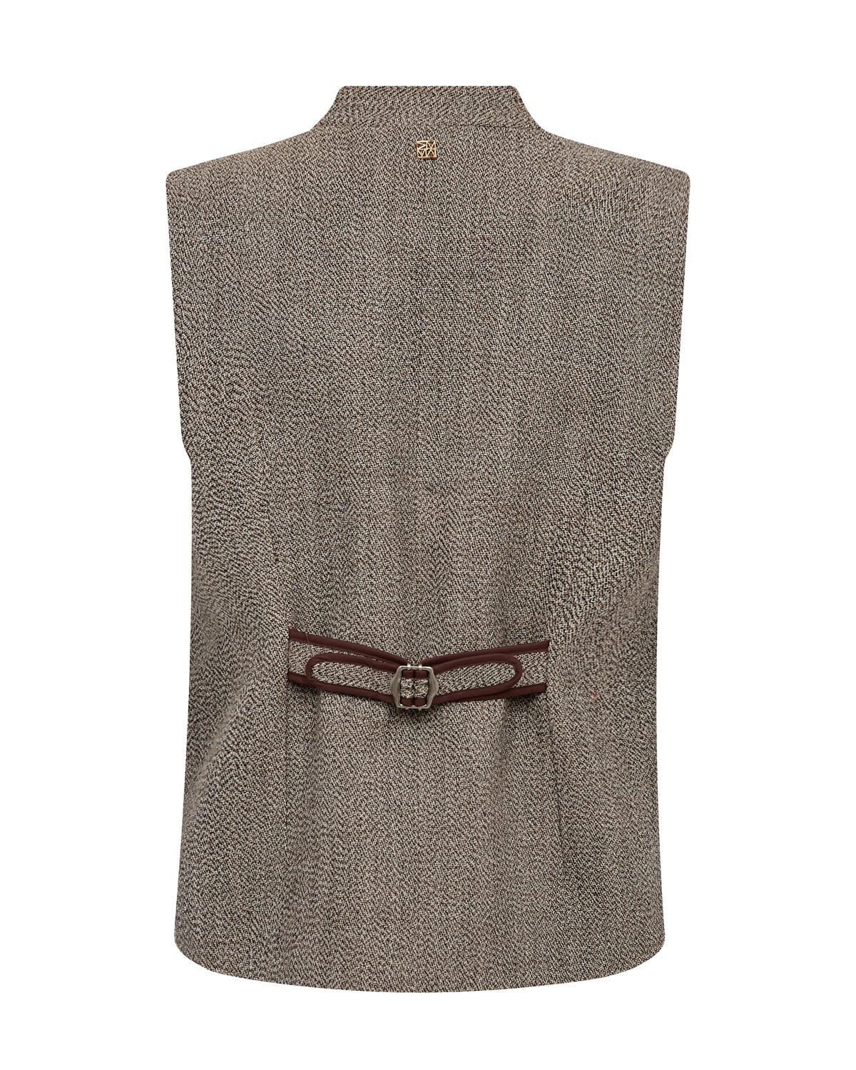 Abigail Utah vest - Dark Camel
