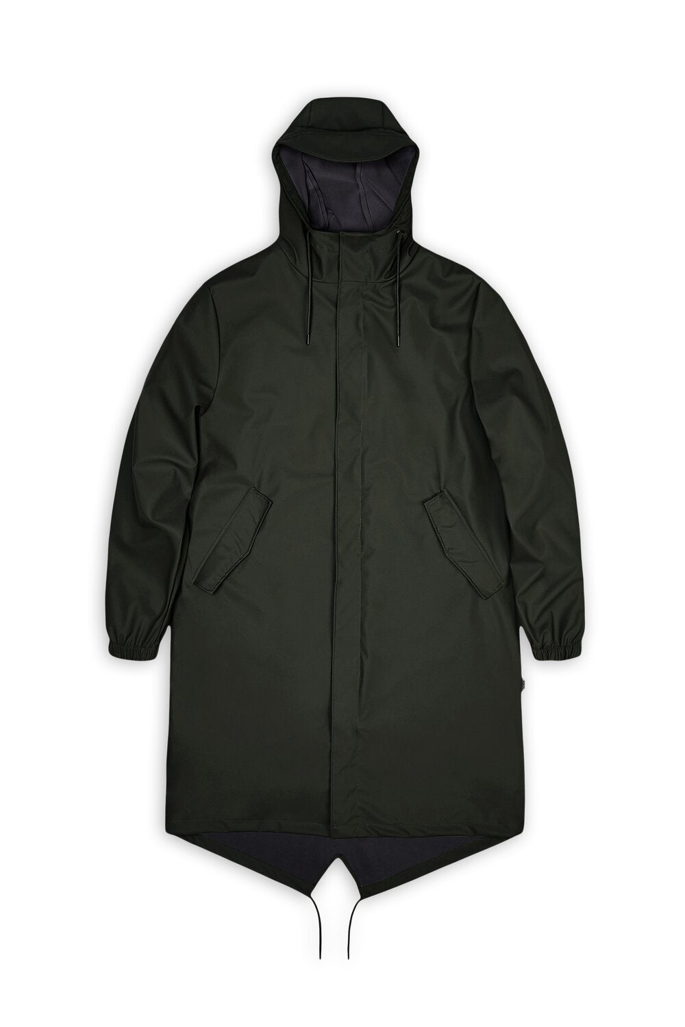 Fishtail Parka regnjakke - grøn