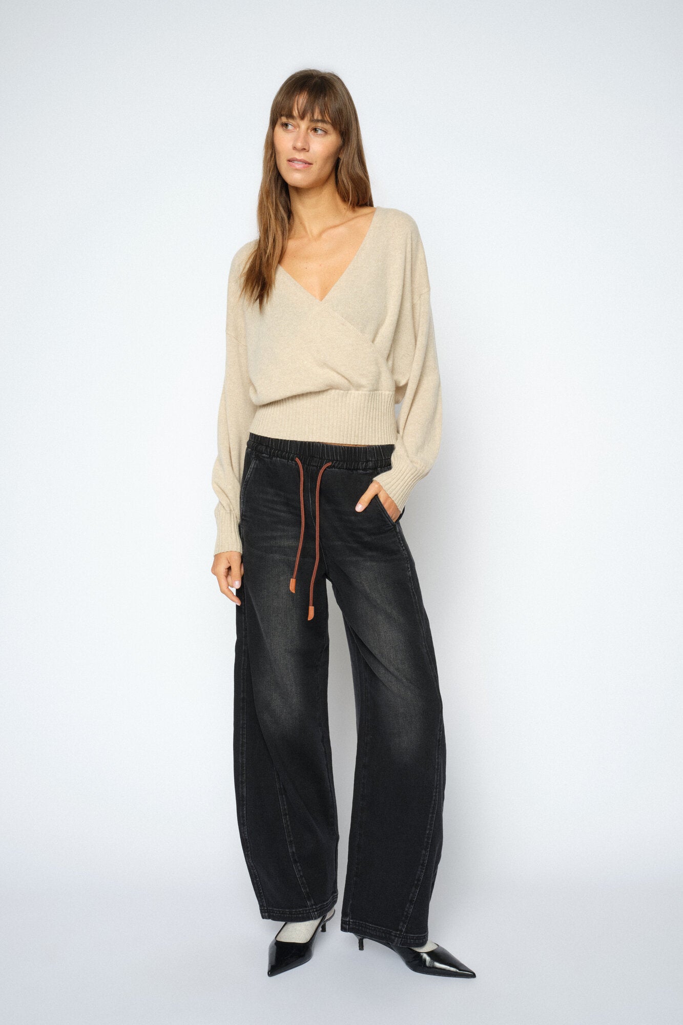 Giulia Jog jeans - sort