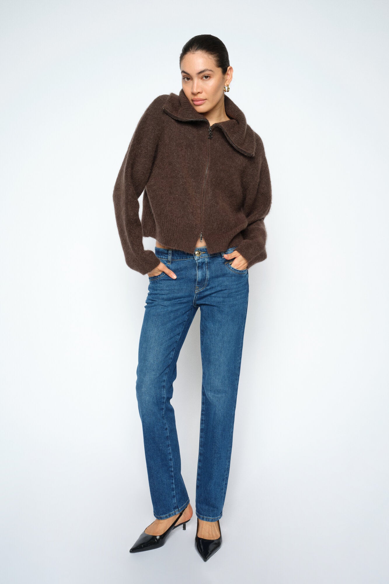 Carla Naomi Bran jeans - Dark Blue Washed