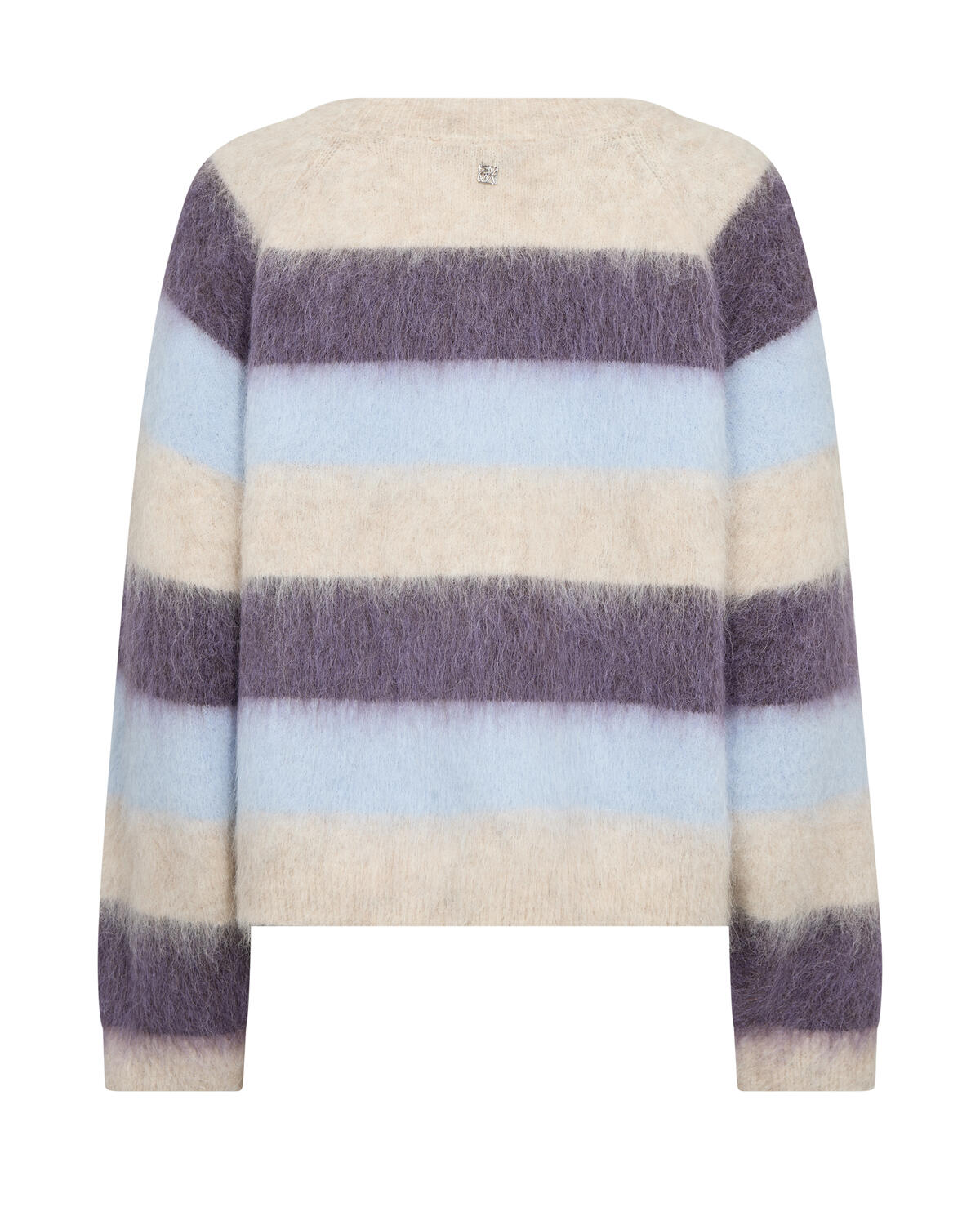 Suvi Stripe strik - Sweet Grape